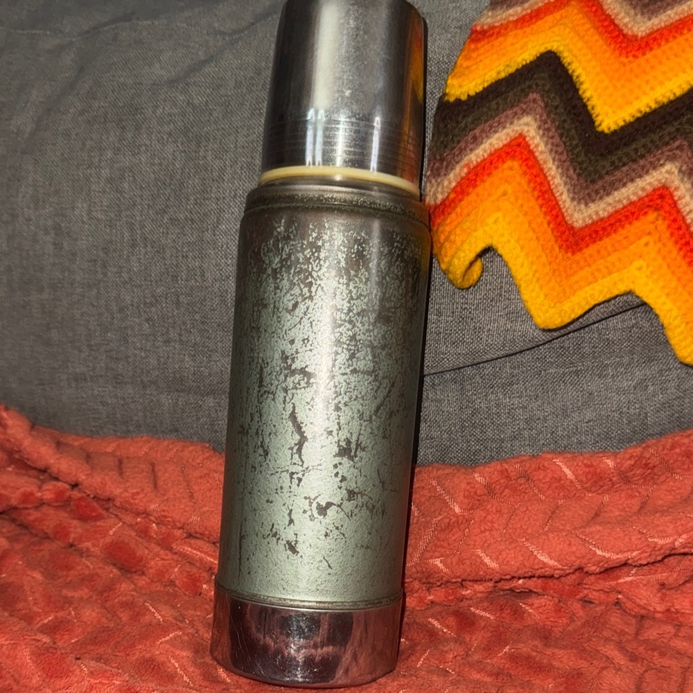 Rare D 78 (1978) Vintage Aladdin Stanley Thermos - Perfectly Imperfect Patina